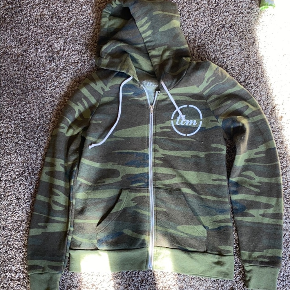 TTM Lifestyle Camo Zip Up.